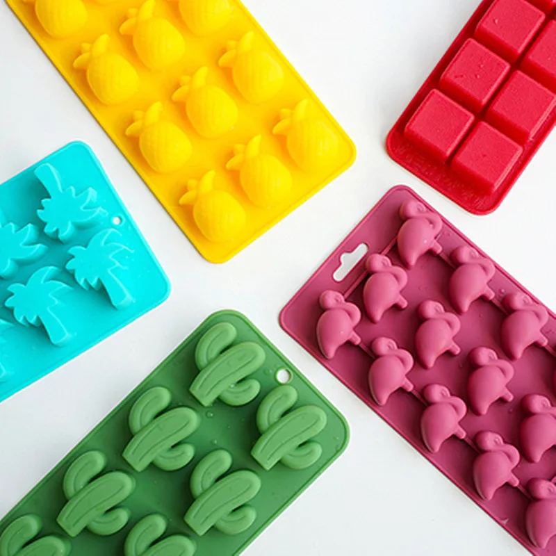 

Candy Bar Kitchen Tool Flamingo Silicone Ice Moulds Diy Ice Cube Mold Silicone Fruit Chocolate Mold Diy Ice Mold Maker Tray