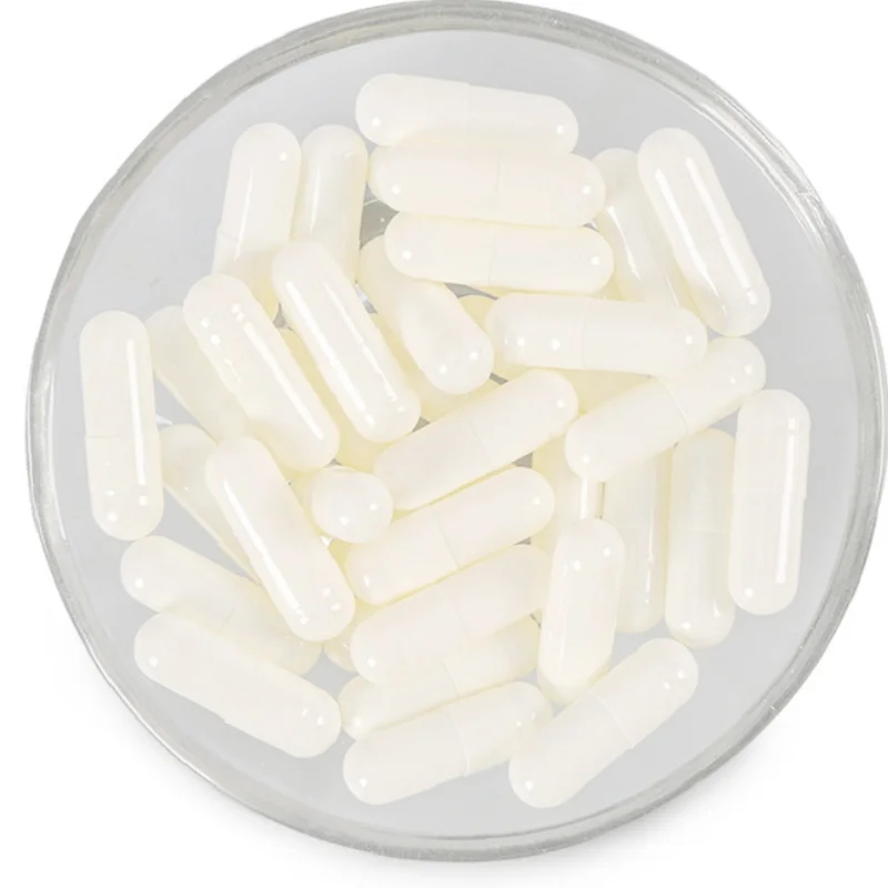 (5000 шт./упак.) размер1 # Полностью белые твердые желатиновые капсулы гелевые пустые