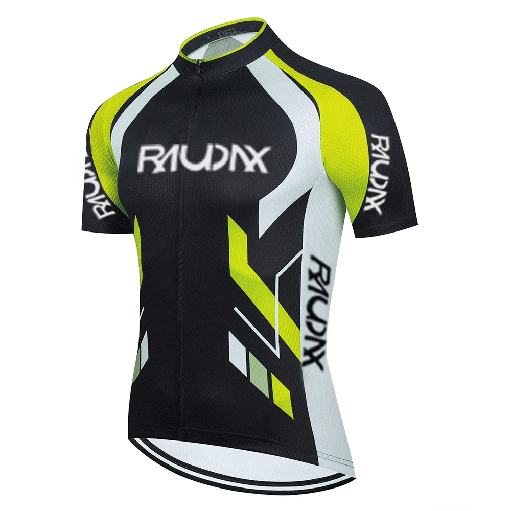 

Комплект одежды Raudax мужской летний из Джерси с коротким рукавом и шорт, комплект униформы, уличный Топ для езды на велосипеде и горном велос...