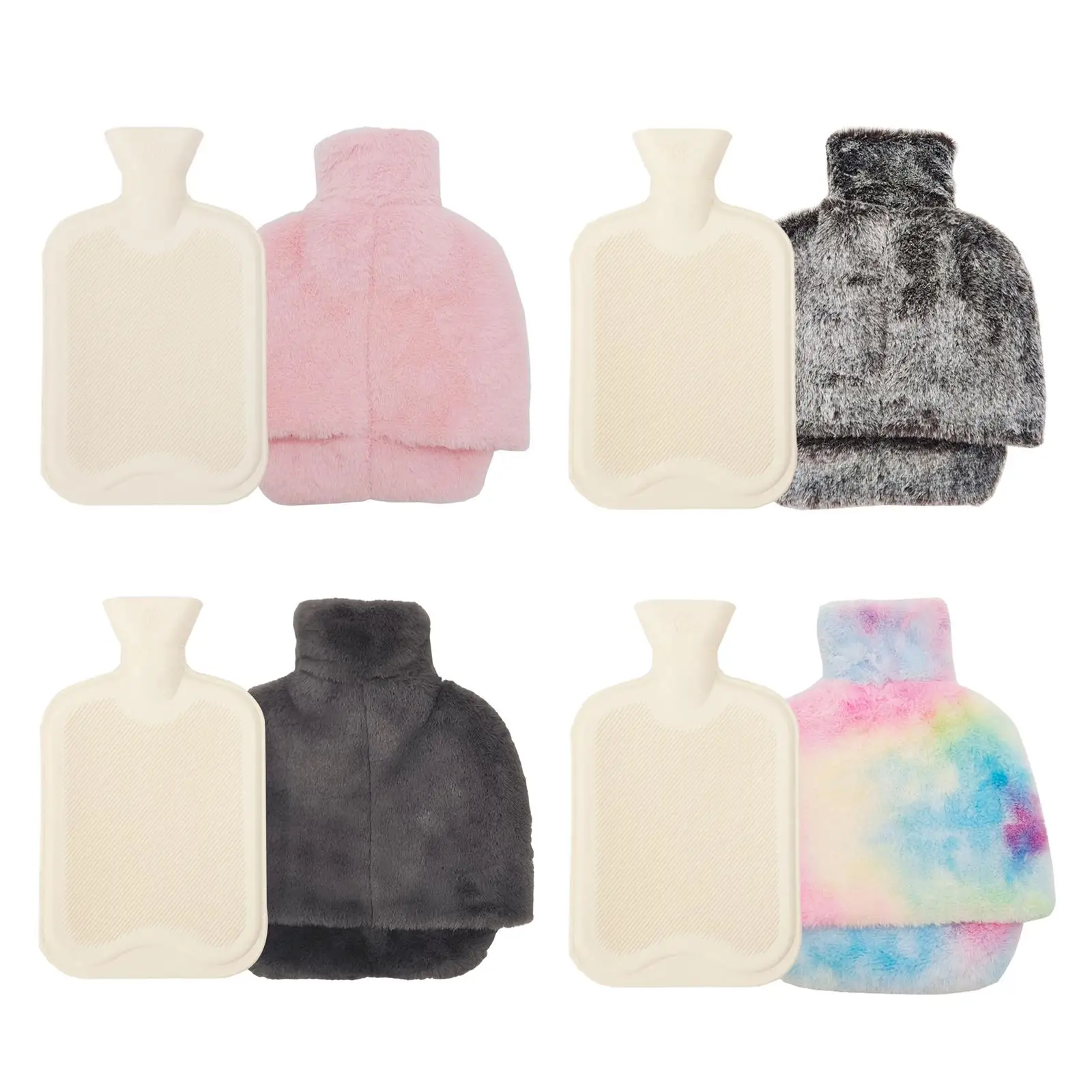 

Rubber Liner Hot Water Bag Leakproof Soft Portable Adult Kids for