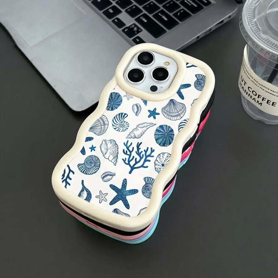 Фото Упрощенный морской биологический фон, мягкий чехол из ТПУ для Xiaomi Redmi A3 A5 8 A1 A2 Plus 10C 12C 13C 14C 9C 10A №4