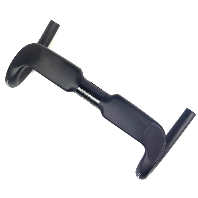 Фото BIKEDOC Dropbar Карбоновый узкий аэродинамический руль Шоссейный велосипед Внутренние прокладки кабеля №1