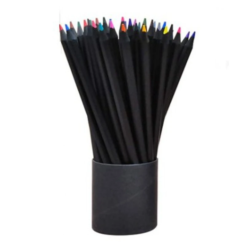 

36Pcs Coloured Pencil Drawing Pencils, Oil-Based Water-Soluble Pencil Set, No Wax, For Kids & Adults Sketching, Doodling