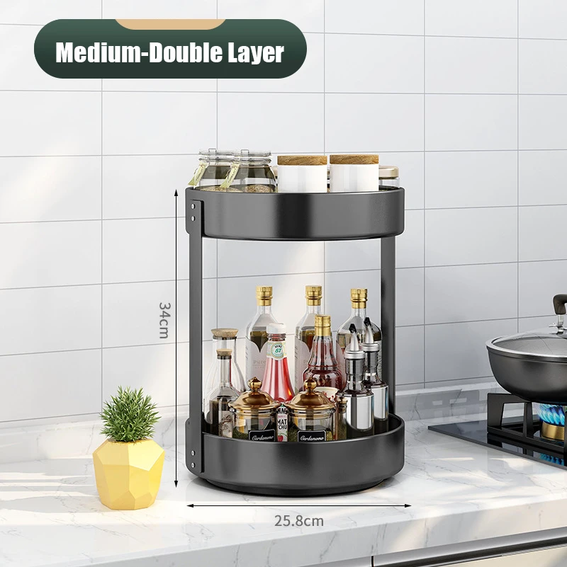 

Металлическая вращающаяся стойка для специй