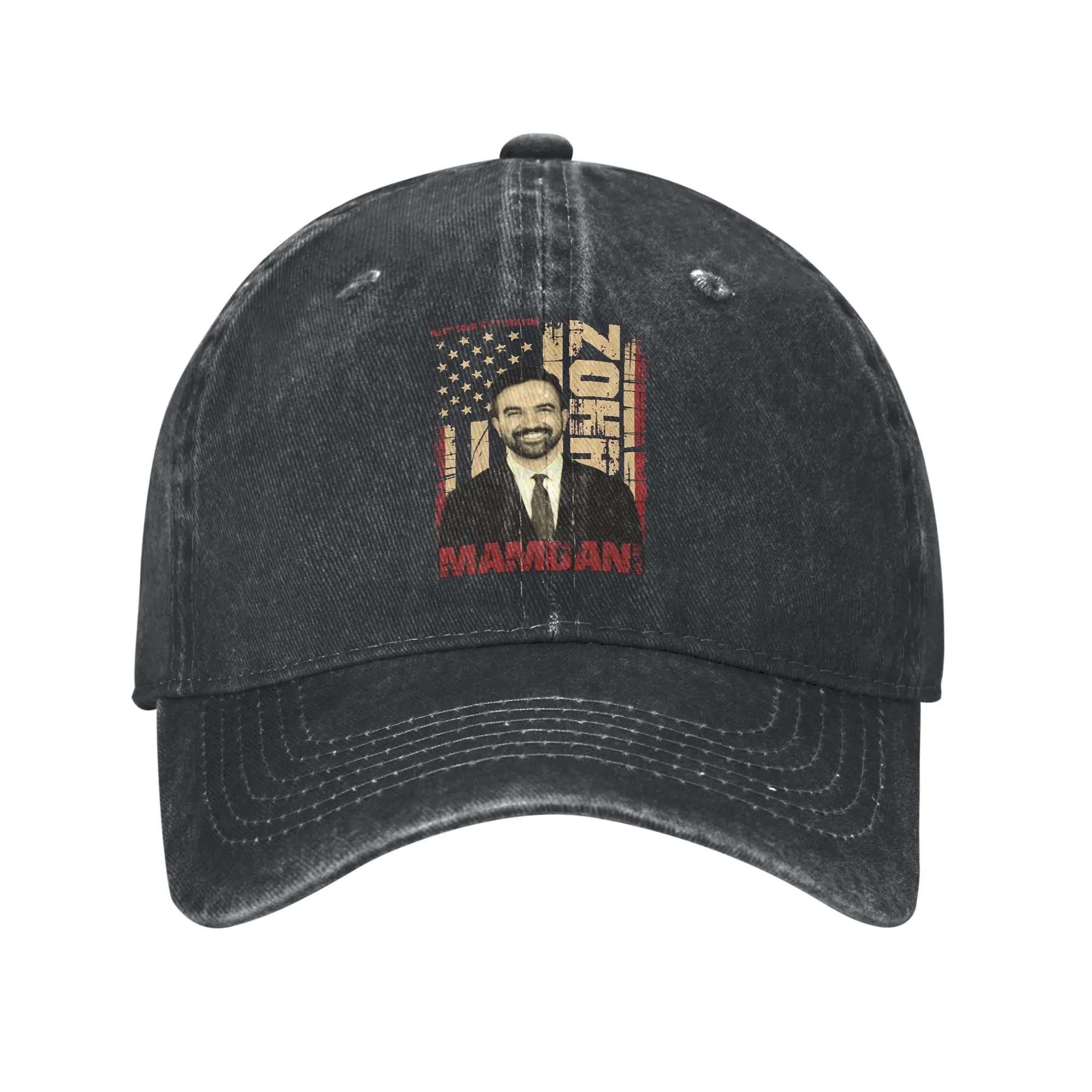 Фото Бейсбольная кепка Zohran Mamdani for NYC Mayor Summer Trucker Hat New York City унисекс для мужчин с индивидуальным логотипом теннисная кепка Snapback №1