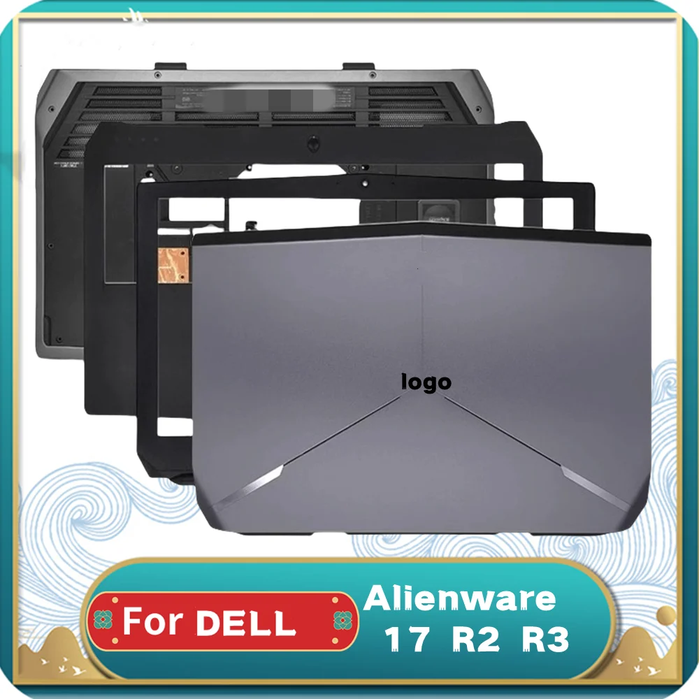 Чехол с рамкой для ноутбука Dell Alienware 17 R2 R3 задняя крышка ЖК-дисплеем передняя