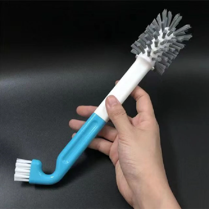 

Water tank cleaning brush bathroom faucet lavatory brush sewage outfall small brush hair clip with forceps