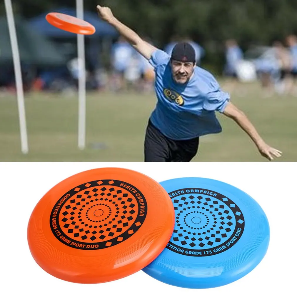Ultimate Frisbee Toy 27 см Портативная уличная игра для подростков Унисекс Пластиковая