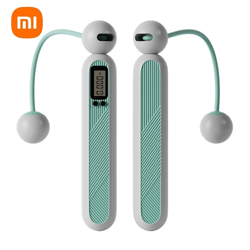 Xiaomi Family Girls Men Auto Count Cordless Jump Rope Portable Outdoor Intelligent Screen Display Ropes for Exercise Children