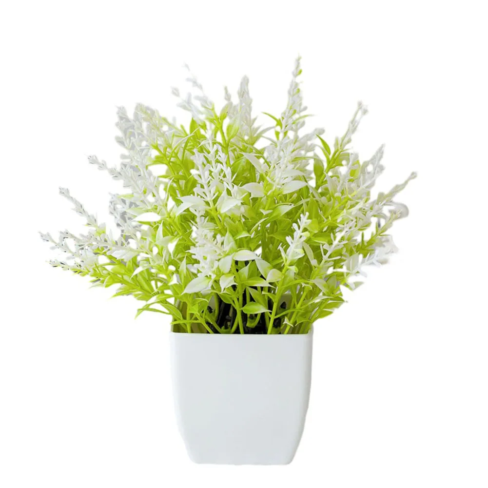 

1 Pcs Artificial Plants Bonsai Small Tree Pot Plants Fake Flowers Potted Ornaments For Home Decoration Hotel Garden Decor