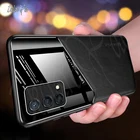 Тонкий кожаный чехол Realme C21Y для OPPO Realme Q3S Q3 Q2 Q2i C25 C21 C20 C17 C15