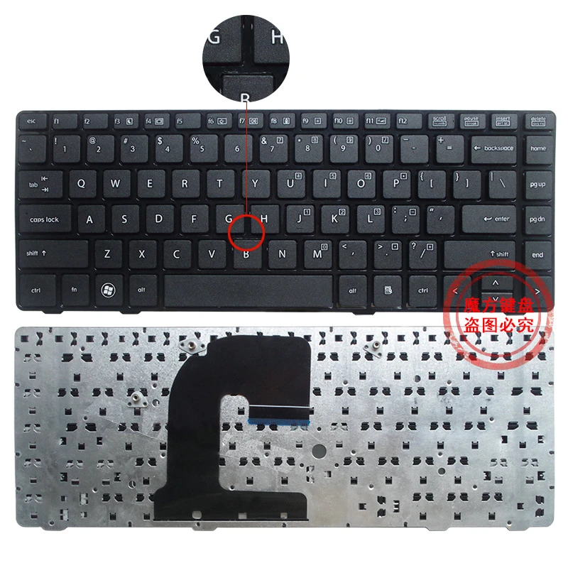 Сменная английская клавиатура для ноутбука hp 6460B 6470B 8460P 8460W 8470P 8470W