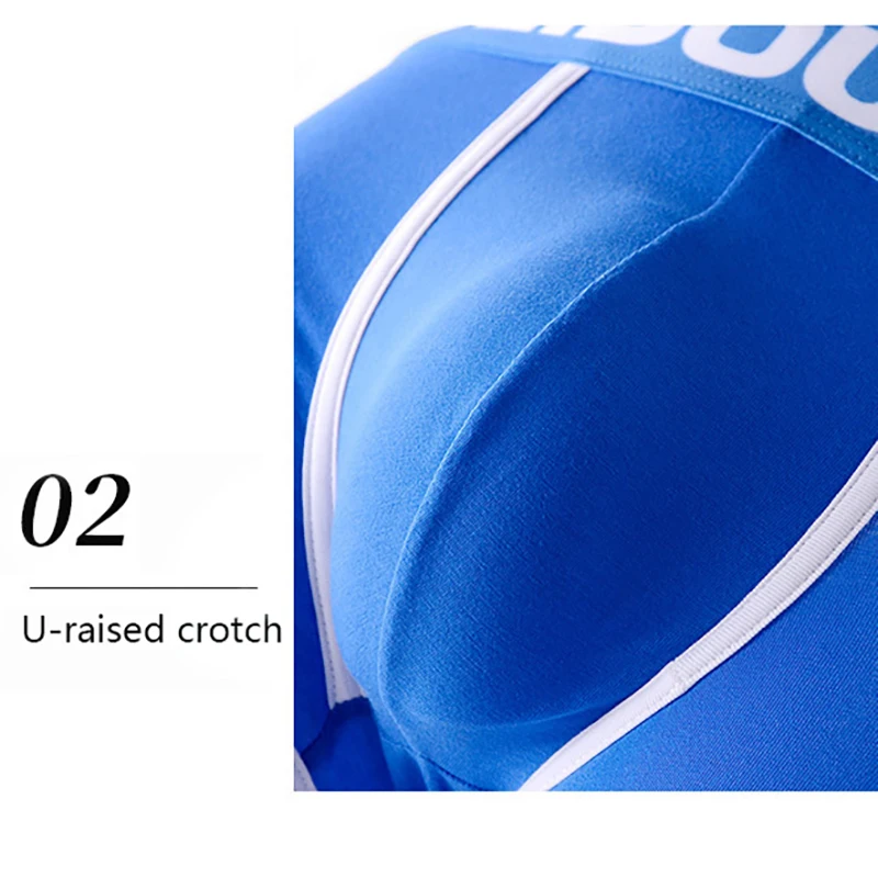 3Pcs/Lot Boxer Man Cotton Boxershorts Fashion  Breathable Underwear Underpants Trends Sexy Panties Shorts Male Clothes Wholesale