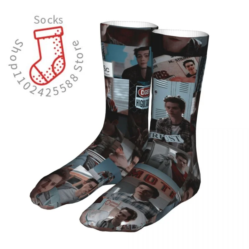 

Men Cycling Dylan O'Brien Socks Cotton Funny Actor Women Sock
