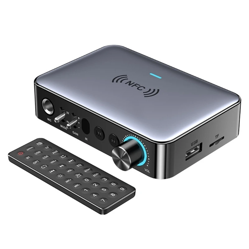 

Digital To Analog Converter Optical Coaxial Fiber Bluetooth-compatible v5.1 Receiver Transmitter Adapter