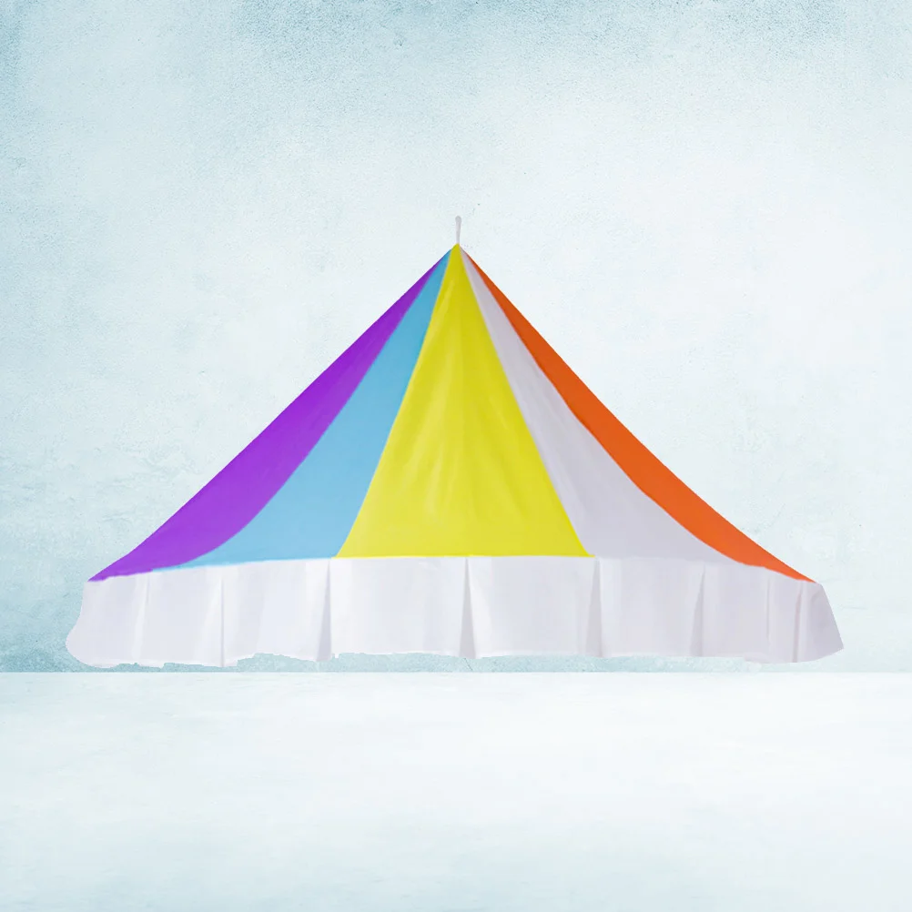 

Bed Canopy Mosquito Net Crib Gauze Curtain Tent Rainbow Half-Round Dome Reading Corner Tent Room Decor for Baby Girls Bedroom