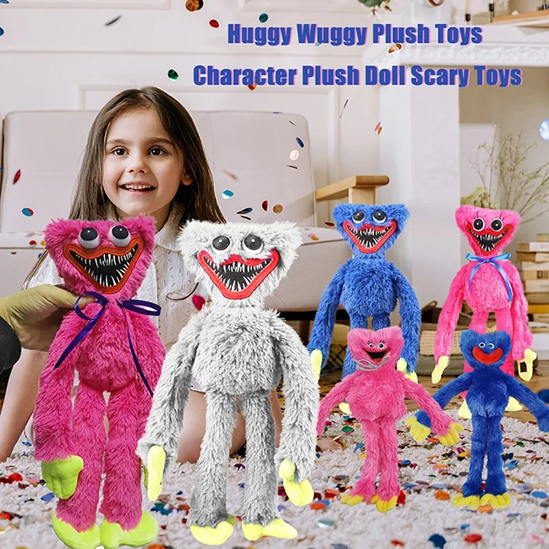 40 см Huggy Wuggy плюшевая игрушка Гаагский ваджи мягкие Игрушки Мак игра персонаж