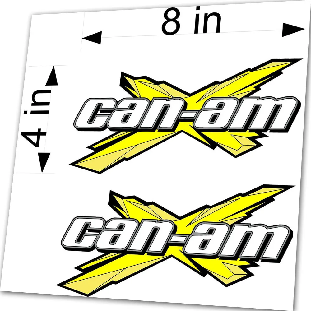 Виниловая графическая наклейка для CAN-AM Logo / 8 &quotATV