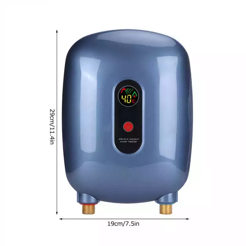 Electric Hot Water Heater 3-Second Household Instant Water Heating Bathroom Shower Heater enlarge