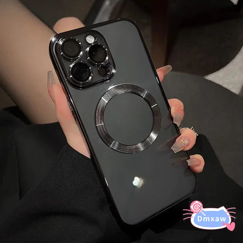 Для Vivo V50 V40 Lite Y300 Pro 5G Y56 Y55 Y55t Y54s Y53t Y52 Y52s t1 Y52t Y51s Y50 Y30 Мягкий чехол с магнитным