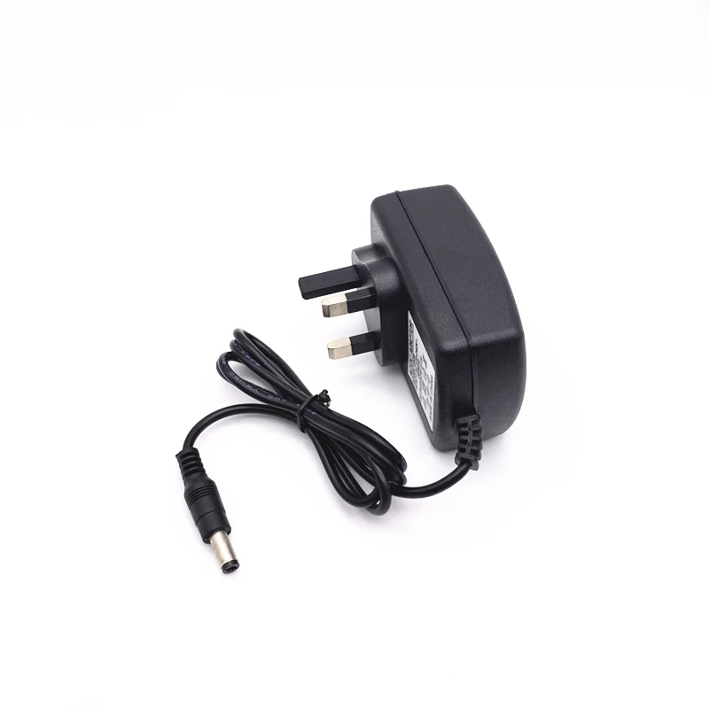 Британский Стандартный трансформатор 12 В 2 А адаптер питания постоянного тока 5 6