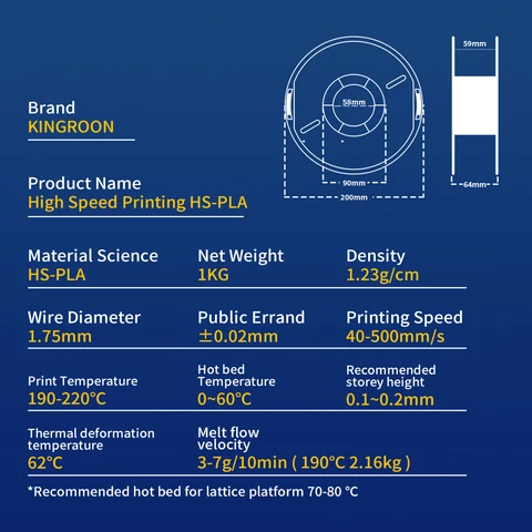 KEEPANG PLA 3D-нить 1.75 мм