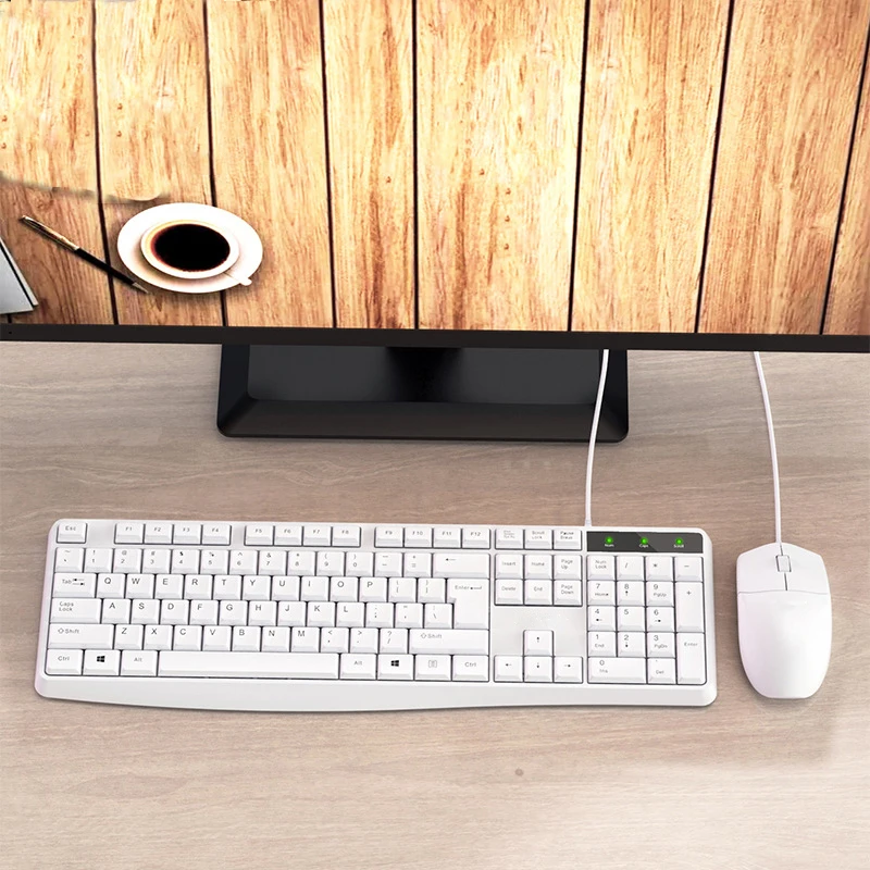 

USB Проводная клавиатура, игровая клавиатура и мышь для ПК, ноутбука, игр