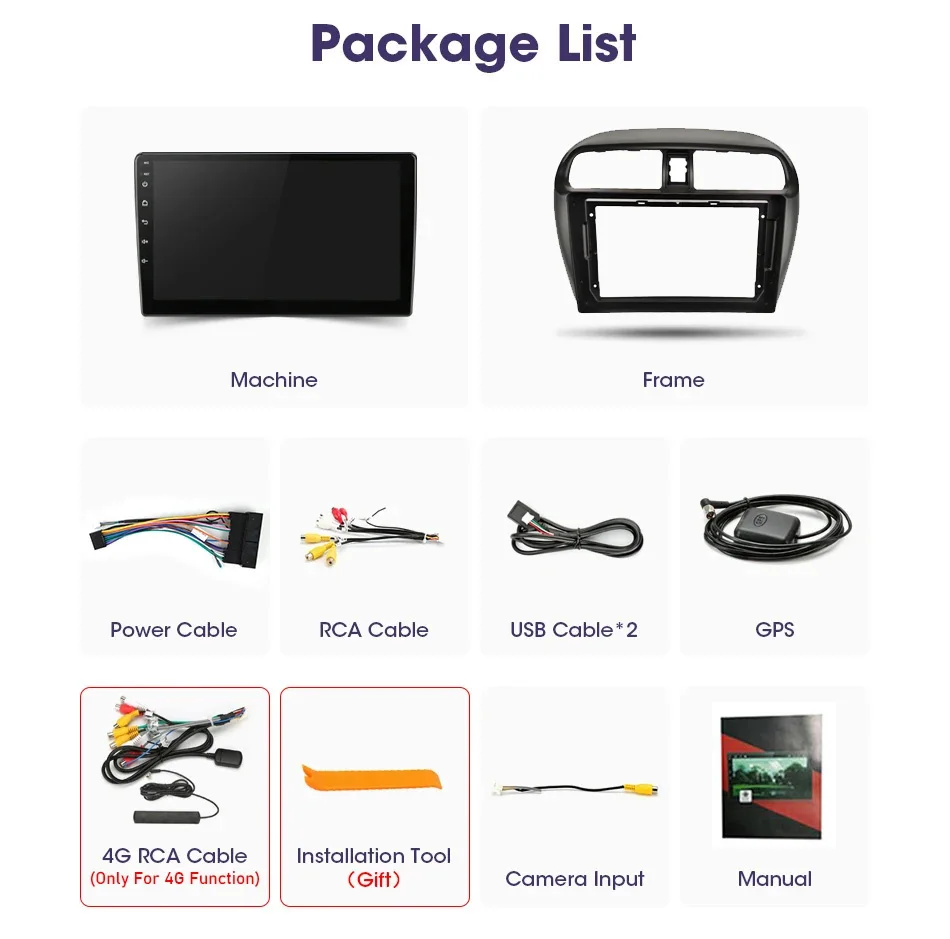 Авторадио 2Din Android для MITSUBISHI Mirage Spacestar Attrage 2012-2018 автомобильное радио DSP 4G WIFI