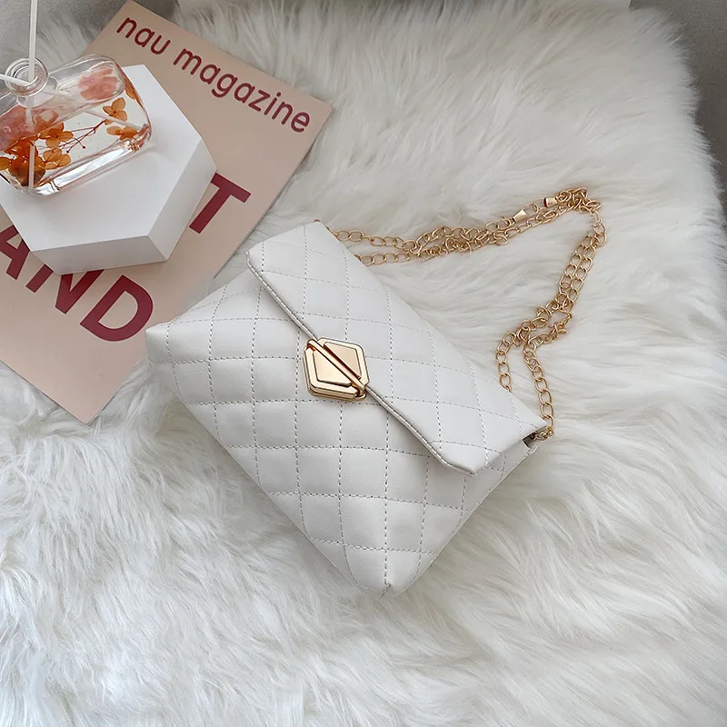 

New 2022 Trend Crossbody Bags for Women Fashion Simple Female Shoulder Bag Ladies Designer Handbags PU Leather Messenger Bags