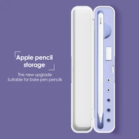 pencil storage box for apple pencil 2 1 holder portable touch tablet travel case for airpods air pods apple pencil accessories