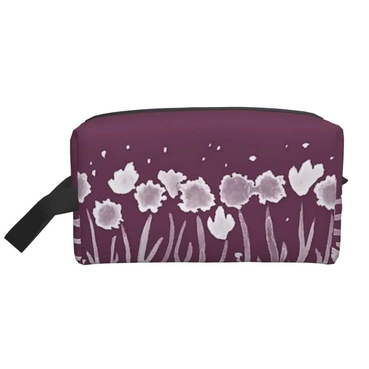 Косметичка для путешествий alliсветящаяся с акварелью и нарцидами органайзер