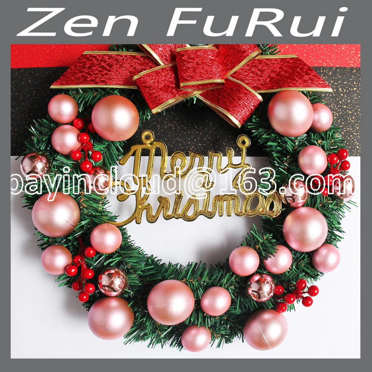 

Рождественская подвеска для дверей, подвеска «сделай сам» для демонстрации окон, подвеска из ротанга, 40/50/60 см, подвесное украшение для офор...