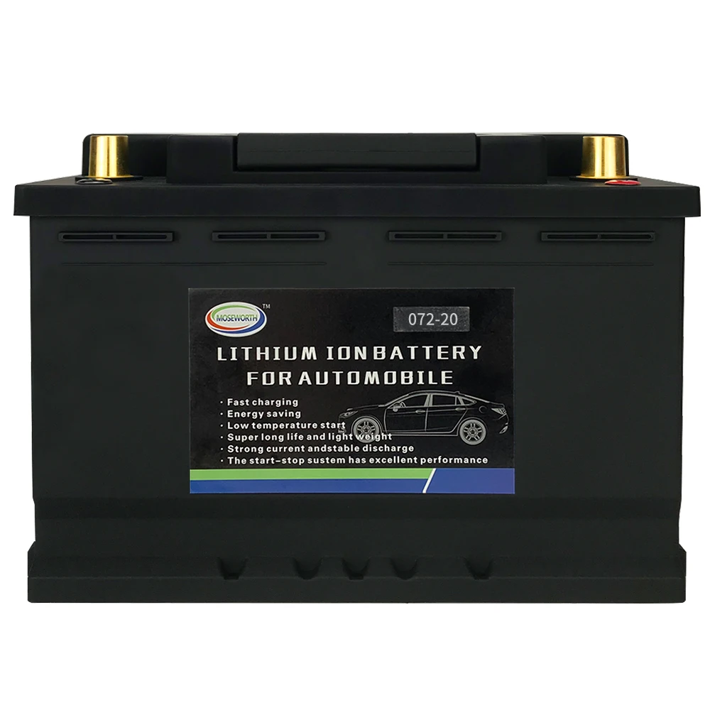 

70AH Automotive Battery(LiFePO4)Lithium Phosphate Ion Battery 12V 1300CCA 072-20 Size-278*174*190mm Auto Car LiFePo4 Battery