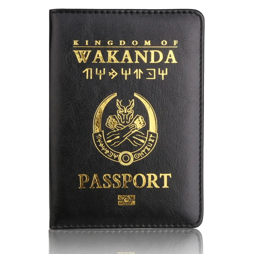 Кожаная обложка для паспорта Best Wakanda Forever Черная пантера легсветильник