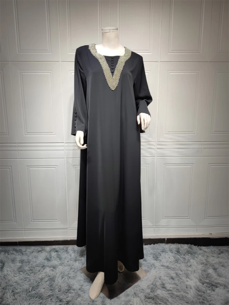 Eid 2023 Morocco Muslim Party Dress Women Abaya Ramadan Jilbab Turkey Islamic Vestidos Elegant India Moroccan Kaftan Arab Elbise