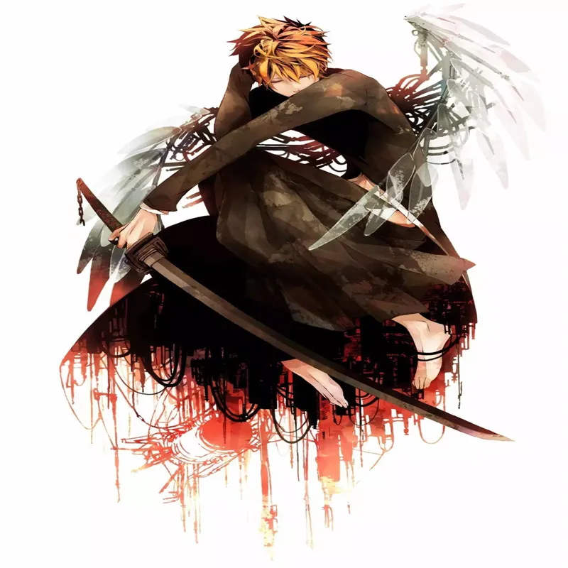 Косплей Аниме отбеливатель Kurosaki ichigo дерево реквизит новое небо Блокировка