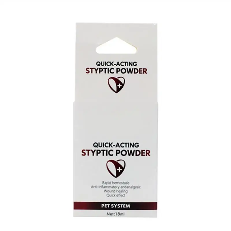 

Pet Styptic Stop Bleeding Powder For Dogs Cats Birds Antiinflammatory Broken Injury Traumatic Hemostatic Powder 4