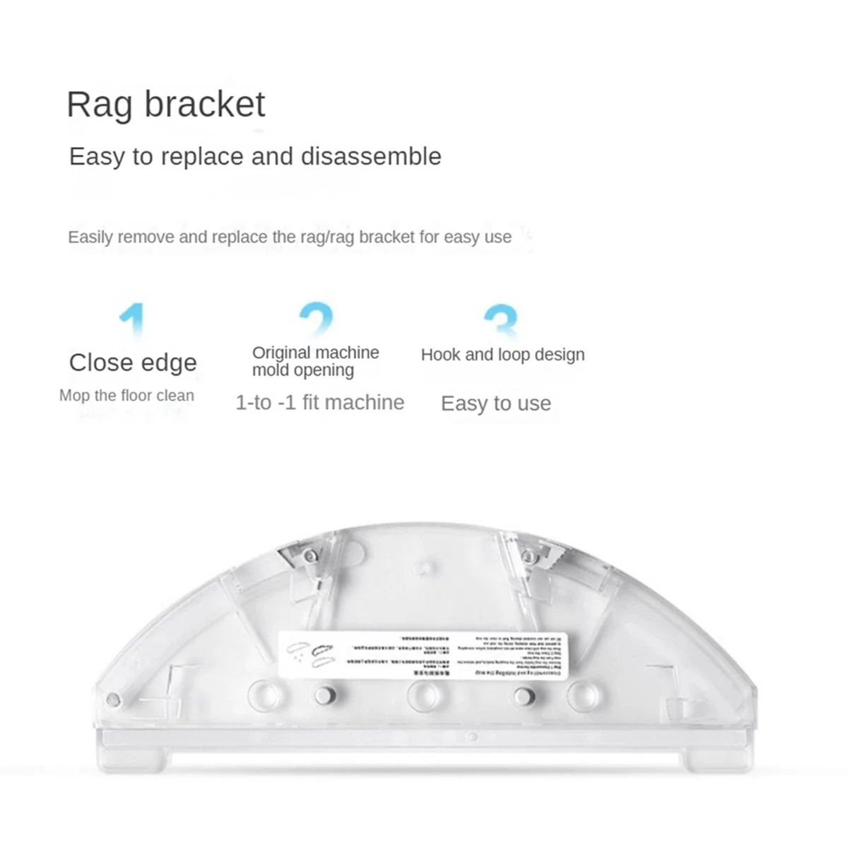 Для робота Eve Plus сменный держатель для швабры детали пылесоса модуль бытовая
