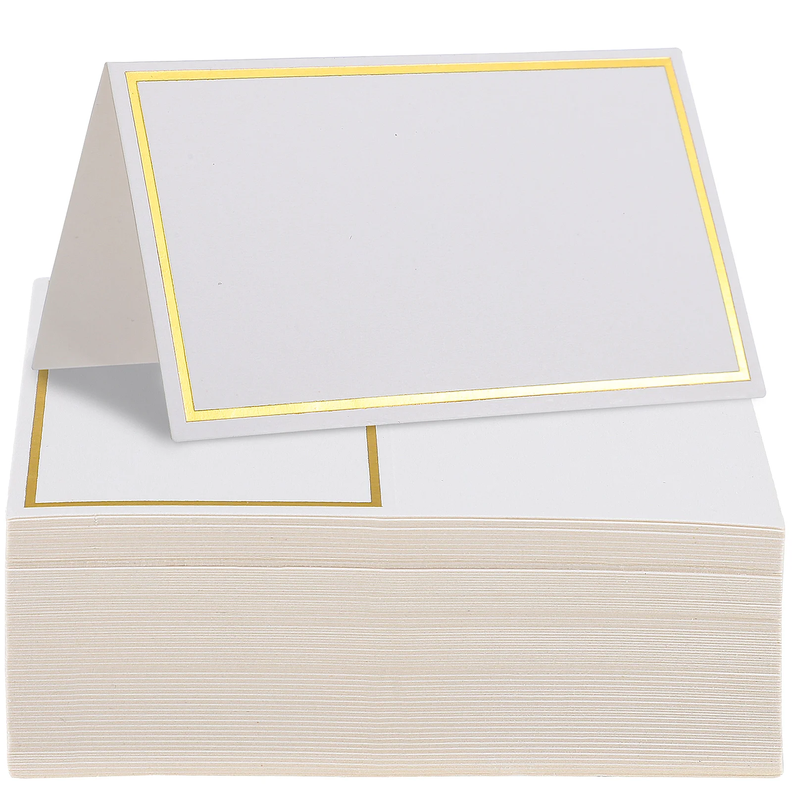 

Place Table Wedding Blank Namesetting Signs Reserved Small Escort Paper Party Banquets Seating Greeting Decorative Folded Baby