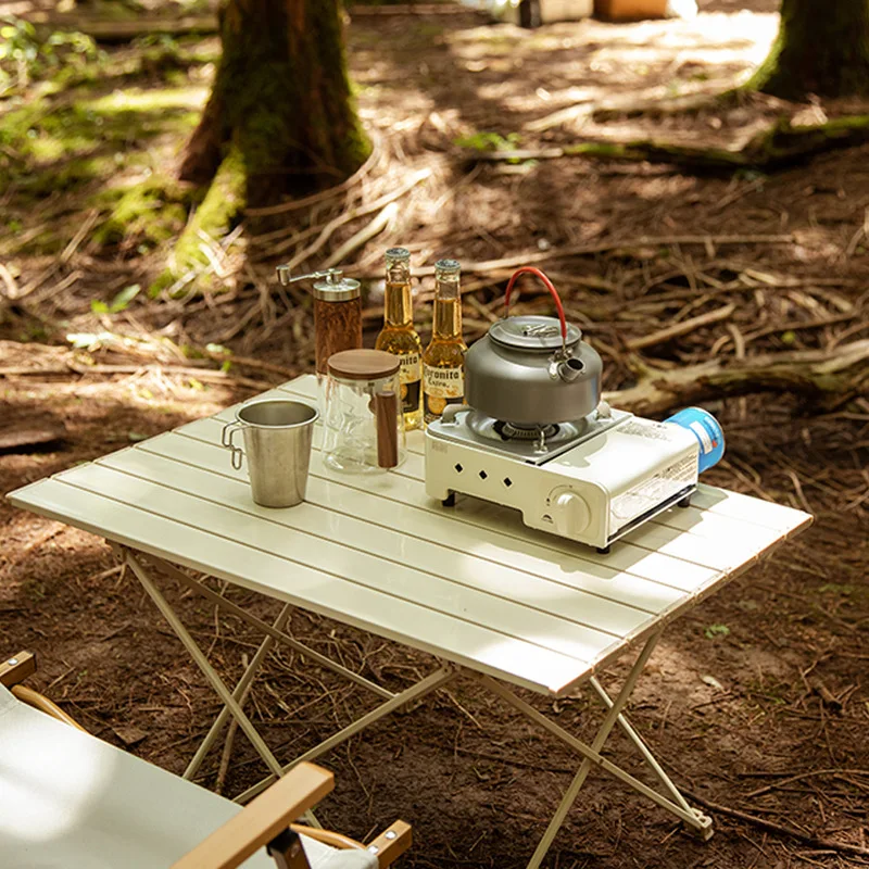 

Outdoor Portable Leisure Folding Table Ultra-light Aluminum Alloy Table Picnic Barbecue Camping Self-driving Fishing Beach Table