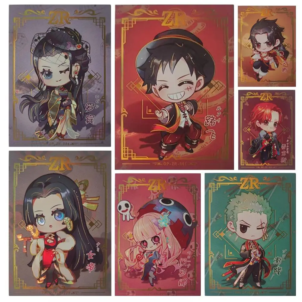 Аниме ONE PIECE Shanks hanboa Cock Perona Portgas D Ace Roronoa Zoro Monkey Luffy Коллекционная открытка