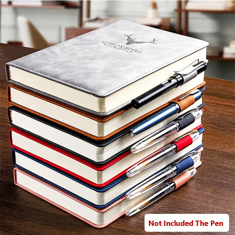 

360 Pages Super Thick Wax Sense Leather A5 Journal Notebook Daily Business Office Work Notebooks Notepad Diary School Supplies