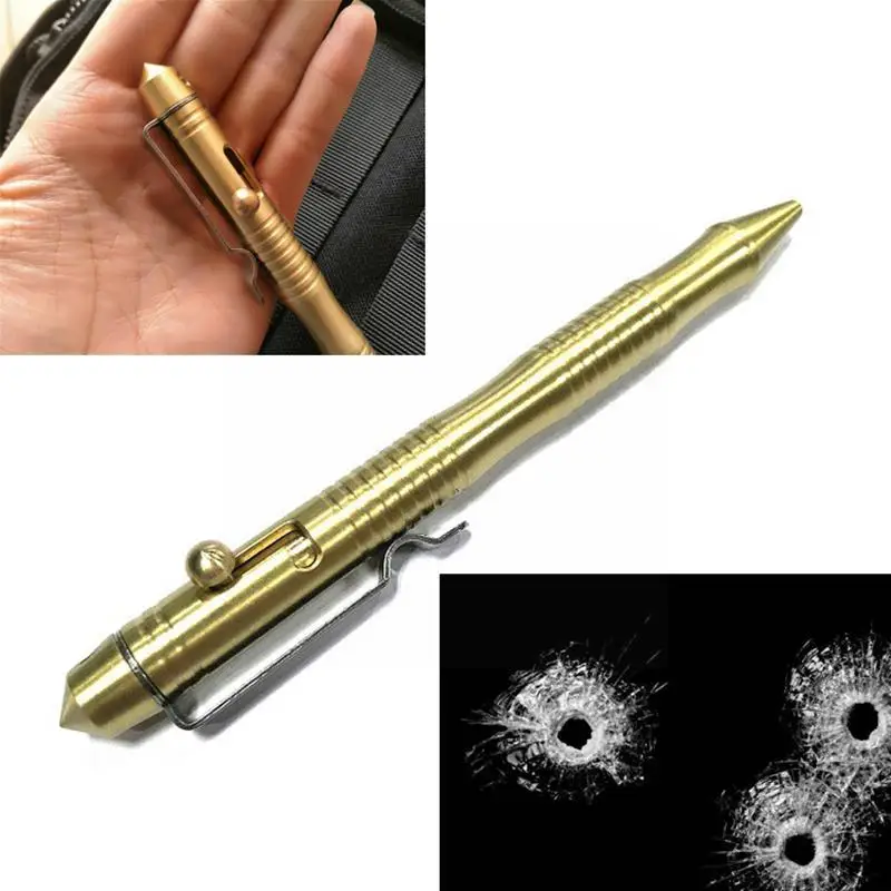 

Yellow Aviation Aluminum Tactical Military Glass Pen Breaker-Best J1V8