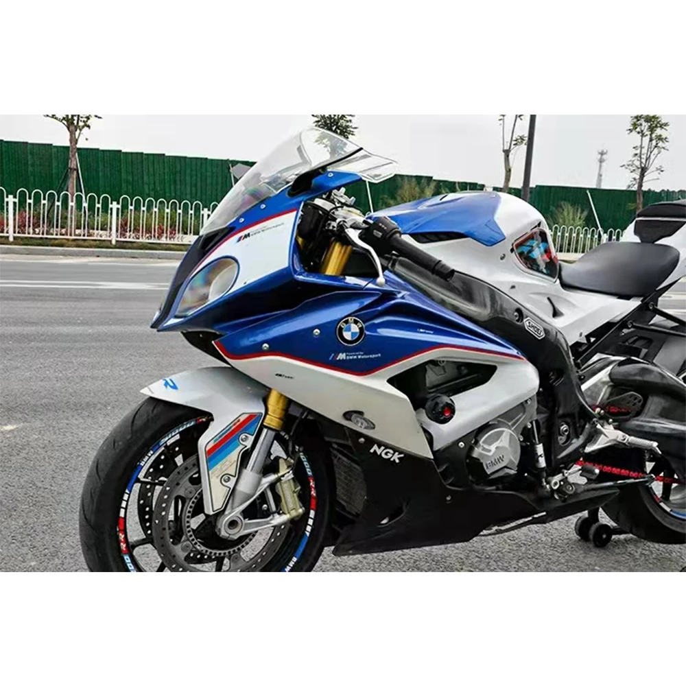 Изменяемое зеркало заднего вида с ветровым крылом для мотоцикла BMW S1000RR 2009-2018 2017 2016 2015 2014 и новее.