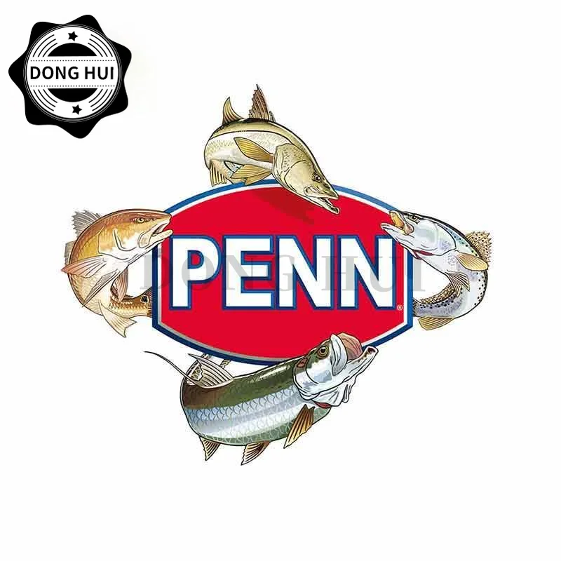 

Penn Fishing LakeTrout Car Sticker Logo Fishing Enthusiasts Motorcycle Trunk Helmet Laptop Skateboard Mug Fishing Box Decal