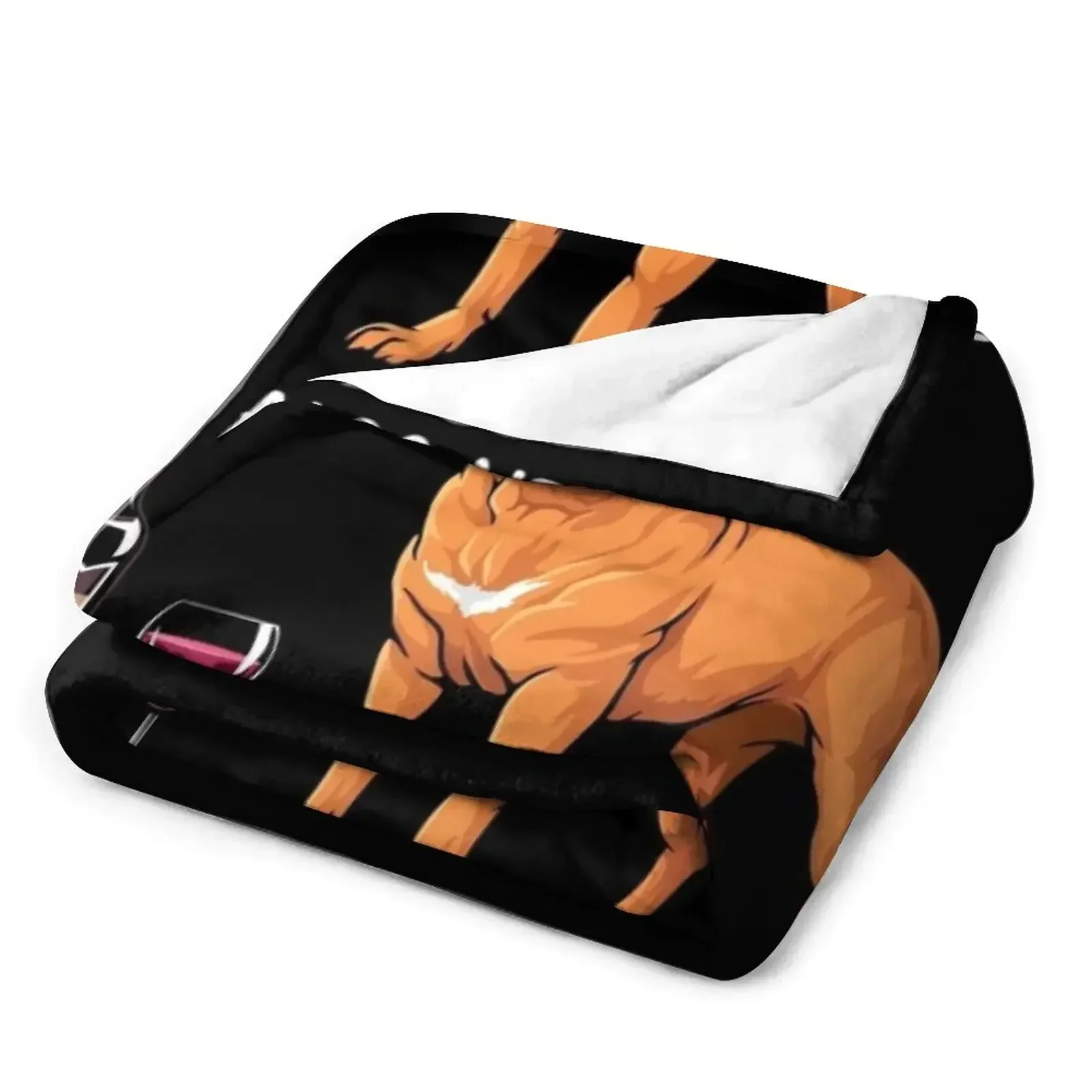 Мягкое одеяло Dogue Бордо и вино