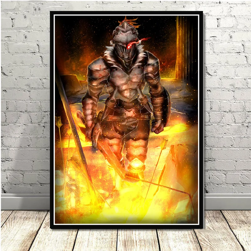 

Goblin Slayer Милая сексуальная девушка аниме плакат и печать настенное искусство холст картины эстетика декор комнаты куклор