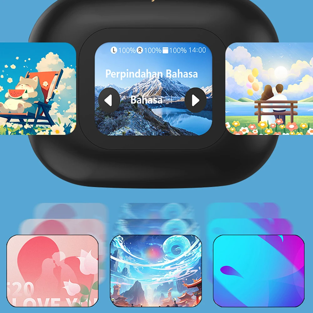 Интеллектуальный сенсорный экран Bluetooth OWS наушники IPX5 водонепроницаемые