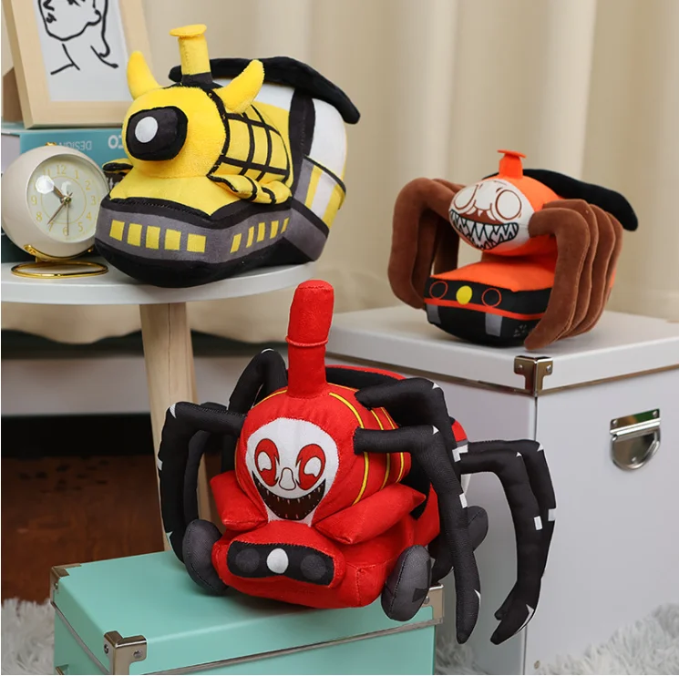 

Cute Plush Toy Choo-Choo Charles Soft Stuffed Toys Doll Birthday Gift #3898