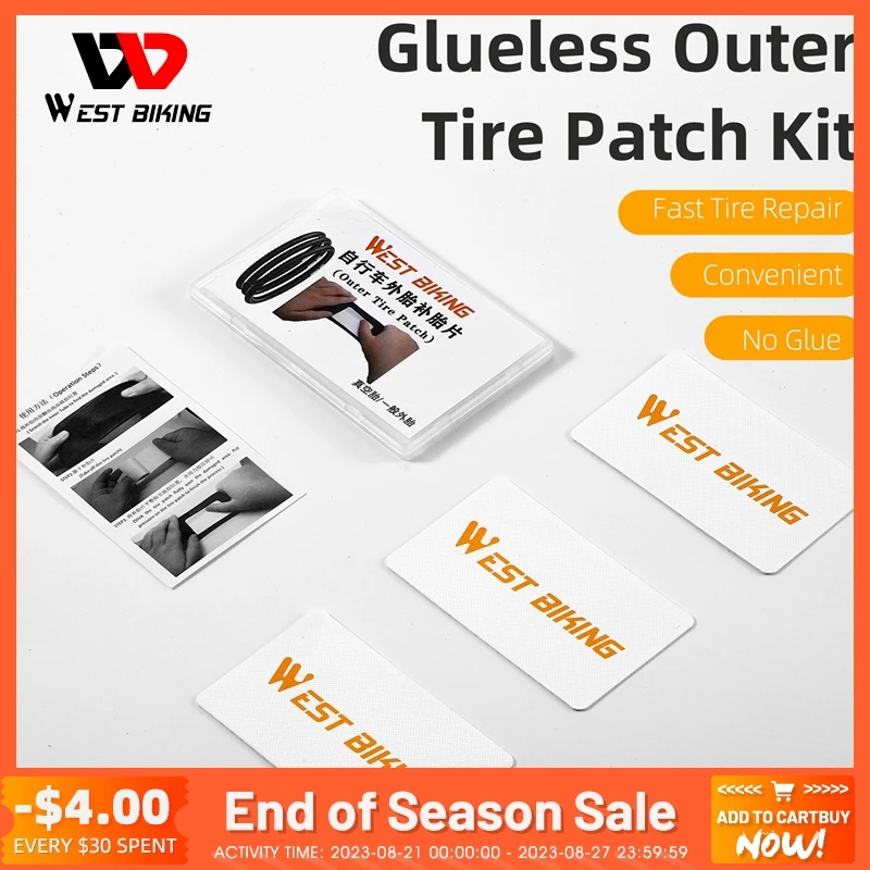 

Детская резиновая накладка для ремонта шин велосипеда, 3-6 шт.